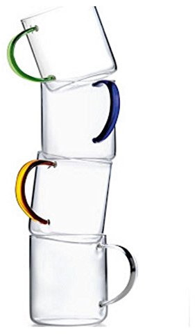 IBILI - Taza de vidrio, 0.3 litros, Borosilicato