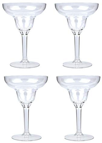 YöL 4X MARGARITA COCKTAIL GLASS