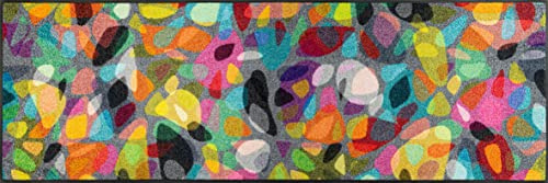 wash+dry Fußmatte Reodiva 60x180cm, innen und außen, waschbar