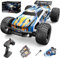 DEERC 9205E RC Auto 1:10 Ferngesteuertes Auto 48 km/h High Speed 4WD Monstertruck Buggy Offroad Crawler mit 2 Akkus, 2.4GHz Funkfernsteuerung Spielzeug für Kinder & Erwachsene