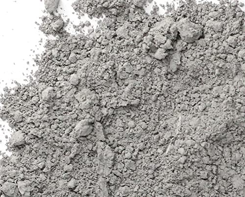 Iron Oxide Powder, Non-Toxic Matte Synthetic Inorganic Dry Pigment for Concrete Cement Grout Paint Plaster Epoxy Clay Mortar Ceramic Putty Lime Colorant Dye Stain Mix Tint 40 OZ / 2.5Lbs - Grey