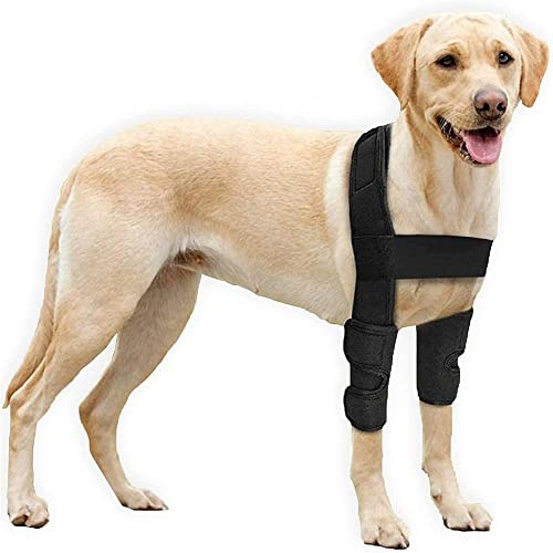 GMAAN Ellenbogenbandage für Hunde, Ellenbogen- und Schulterstütze, Ellenbogen-Hygrom, Dysplasie, Arthrose, Ellenbogenschwielen