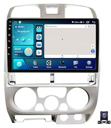 BUOZCHY Android 12 Estéreo para automóvil Radio con Pantalla táctil de 9 Pulgadas con navegación GPS Receptor de Radio FM Bluetooth para ISU-zu D-MAX 2007~2011 Soporte Carplay/Auto/DSP/RDS