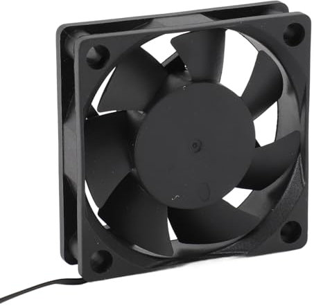 Sxhlseller Ventilador de Caja de Computadora de 60 Mm, PBT 4 Pines PWM Control de Temperatura Inteligente 3000 RPM, Ventilador de Caja de Enfriamiento con Doble Rodamiento de Bolas