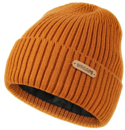 Wmcaps Kinder Wintermütze, Mütze mit Warmem Fleecefutter, Bequeme Strickmütze Wollmütze für Kinder im Alter von 2-12 Jahren, Warmes Geschenke für Kleine Jungen und Mädchen
