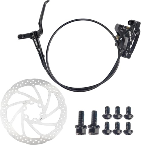 ZUKKA Hydrauliska skivbromsar fram vänster 800 mm separerad med 160 mm bromsskiva för MTB, E-bike, fet cykel