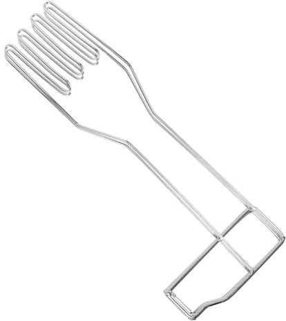 Hemobllo Kitchen Glove Holder and Drying Rack Stainless Steel Silver Finish Foldable Glove Stand for Storage and Drainage