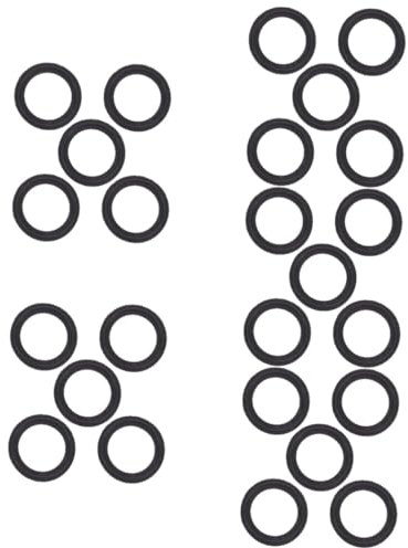 Ciieeo 5 Ensembles Joint Pour Serrage Remplacement De Joints Étanchéité Pour Raccords De Tuyauterie Flexible 5 Pièces * 5