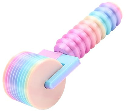 predolo 2025 Neuer Diamond Painting Roller - DIY-Bastelwerkzeug für Strassstickerei, Glätter Werkzeug Bastelroller Hilfsmittel mit Ergonomischem Griff, Abnehmbares Zubehör, Bunt