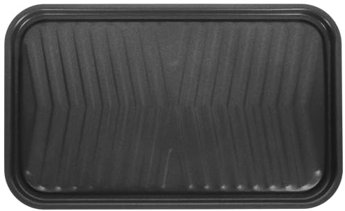 NOLITOY Sartén para Parrilla Barbacoa de Hierro Fundido 40x24,5 Cm Antiadherente, Placa para Asar Pescado y Carne, Sartén Portátil para Estufa y Barbacoa al Aire Libre