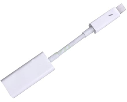 X psblty Adaptateur Firewire 800 vers Thunderbolt 2 3 vers RJ45 Fire 1394B Adapté Aux Ordinateurs Mac Équipés d'un Câble De Connexion D'interface USB(Thunderbolt2-RJ45)