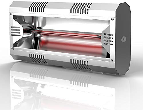 Riscaldatore a raggi infrarossi ad onde corte con potenza 2000W modello 79104 Moel