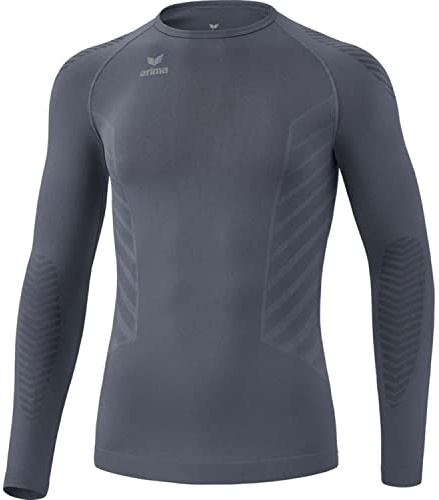 Erima unisex - vuxen Athletic Långärmad tröja funktionsunderkläder (2252107), slate grey, XXL