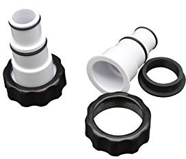 SPIRATO Adapter Type A für Poolschlauch 32-38 mm mit 2 Zoll Gewinde