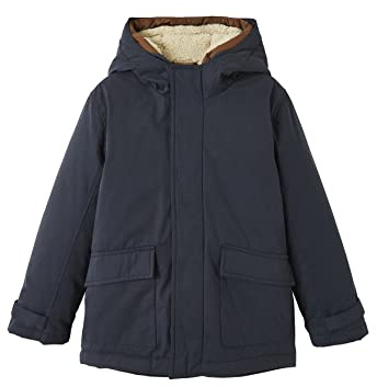 VERTBAUDET Parka Garçon 3 en 1 Blouson Amovible À Capuche Marine grisé 5A
