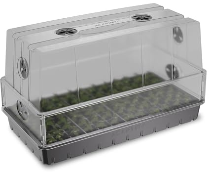 AC Infinity Feuchtigkeitskuppel, Keimset mit großer glänzender Oberfläche