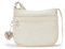 Kipling ARTO Mittelgroße Umhängetasche, Beige Pearl (Weiß)