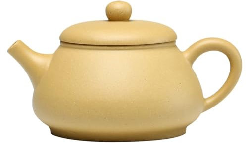 MPOPO Herbal Tea Pot Original Mine Segmented Clay Bead Pot Household Tea Brewer Pure Handmade Small Teapot Purple Sand Pot Kung Fu Tea Set Single Pot Loose Leaf Tea Steeper