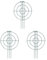 Gralara 3pcs Péony Cage de Support grimpant Trellis Iron Plant Soutien Anneaux pour l'hortensia Indoor Outdoor Plante Vegetables Yard Fleur, Cercle