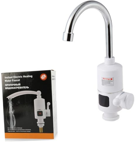 Robinet D'eau Chaude et Froide 220v 3000w à Affichage Numérique Cuisine