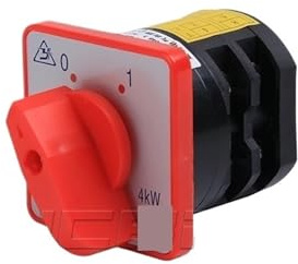 Interrupteur universel triphasé HZ5D-20/4 L03, 2 vitesses, 20 A, 4 kW, HZ5D-20/1 L01, HZ5D-20/4 L02, M04, M05, M08, M08-1(Type-2)