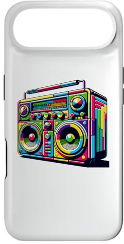 Boombox Old School 80s Music Hip Hop Coque pour iPhone Air