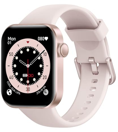 Montre Connectée Femme Homme avec Appels Bluetooth, 1.85 HD Smartwatch avec 140+ Modes Sportifs, Etanche IP68 Montre Connectee avec Podometre/Cardiofrequencemetre/Moniteur de Sommeil pour Android/iOS