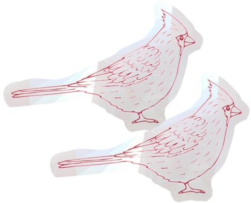 2 Piezas Pegatinas Atrapasoles para Ventana de Pvc, Prismáticas