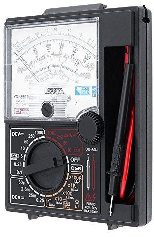 YX- 360TRD Mini Portable Poin-ter Multimeter with One Pair Test Pen for Measuring DC AC Voltage and DC Current