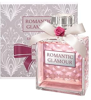 PARIS ELYSEES - Romantic Glamour - Eau de Parfum - Perfume mujer - Chipre y Floral - Grosella negra y Pera - Colonia mujer - Frasco de 100ml