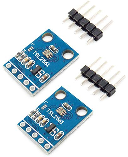 Hailege 2pcs TSL2561 Licht Leuchtkraft Sensor Infrarotlicht Helligkeit Sensor Leuchtdichte Sensor