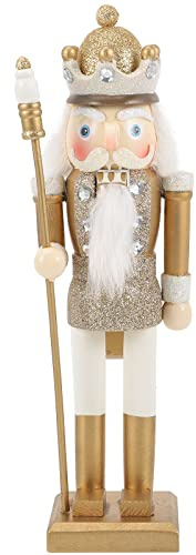VALICLUD 1 Pc Casse Noisette Ornement De Casse-Noisette De Noël - Noël en Or Décorations Ornements - Décor Bureau Stuffers Bois Numéro Train Express