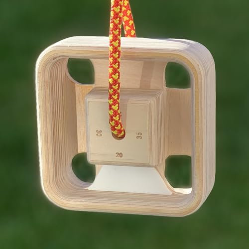 Nature Care MUSCLE MOUNTAIN® - Hangboard portatile per arrampicata su roccia, bordi profondi 10-35 mm, 110, 80, 45 mm, dispositivo di allenamento per la forza delle dita
