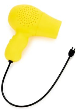 Balvi Infusore tè ElectriciTEA Colore Giallo A Forma di asciugacapelli Silicone