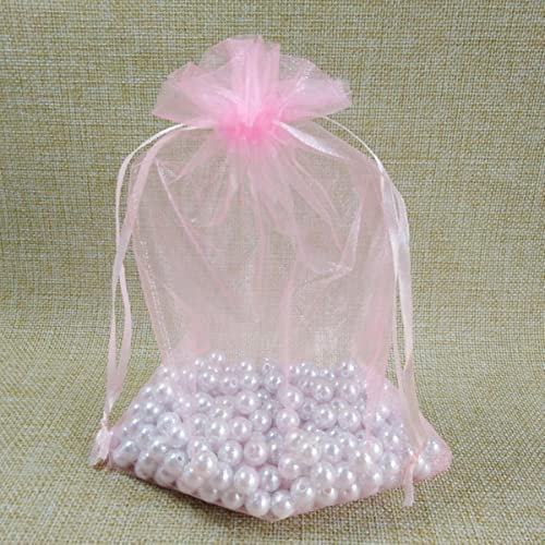 CTLH20 25 Stück 17 x 23 20 x 30 25 x 35 30 x 40 cm, Schmuckverpackung, ausziehbare Organzabeutel, Geschenktüten und Beutel für Hochzeitsfeiern, Schmuckverpackungsbeutel