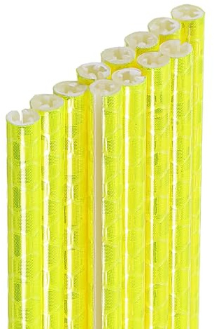 sourcing map Bike Reflective Spoke Skins Plastic Bicycle Spoke Reflectors Spoke Covers Trim Wrap Wheel for Road Mountain Bike Motorcycles Decoration