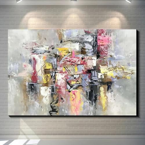 LMYCHENG Moderne abstrakte nordische Leinwanddrucke, Gemälde, Graffiti-Poster und Drucke, Wandkunst, Bilder für Wohnzimmer, Wanddekoration, Cuadros, 20 x 30 cm, rahmenlos