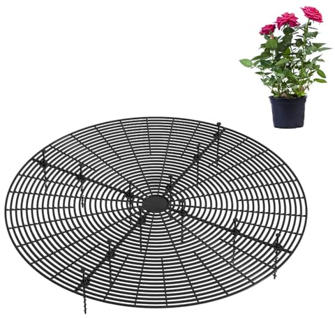 Vgvgaj 52 cm, copertura per vasi di fiori, per gatti, protezione per vasi di fiori, protezione ABS, protezione per cani, gatti, protezione per i bambini