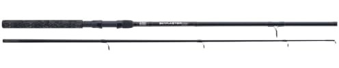 SAENGER Skymaster Pro Heavy Pilkrute, 80-300g Wurfgewicht, Glasfaserblank, Eva-Griff mit Camo-Optik, Zweistegringe, Verfügbare Längen 1,80-2,70m, Bootsrute