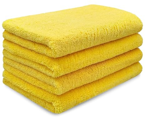 VYNTRA Premium Microfiber Cleaning Cloths | Ultra Soft Lint Free Towels for Kitchen Car Glass Screen Dust Polishing | Reusable Washable Absorbent Cloth for Home Office