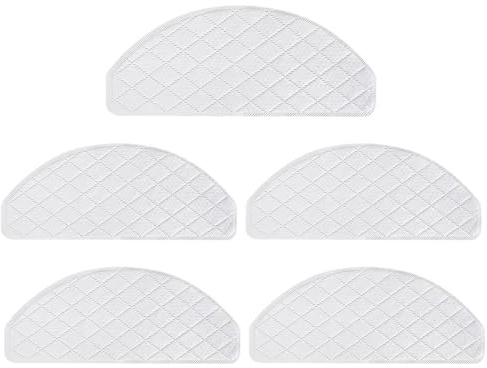 Einweg-Mopptücher, Kompatibel Mit Ecovacs, Kompatibel Mit Deebot, Ozmo T8/+ T8 AIVI/Max T9/+, N8/+/Pro N8 + Roboterstaubsauger(5pcs)