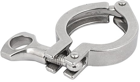 Aexit 40mm Ferrule 304 Stainless Steel Quick Release Sanitary Pipe Clip (4a1c7550af241e8fc90b88deec638867)