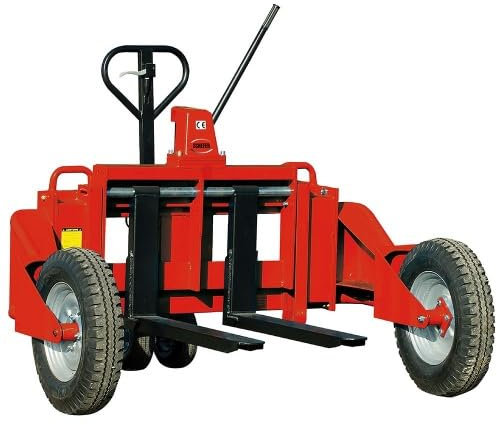 Schefer Geländehubwagen GGH 1,2 Tonnen, Rot, Cabrio, Geländegängig, 1200 kg Tragfähigkeit, 170 mm Hubhöhe