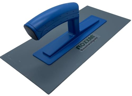 Kunststoff-Glättekelle mit ergonomischem Griff für Baumwollputz Flüssigtapete, Traufel, Glättescheibe, leicht und flexibel