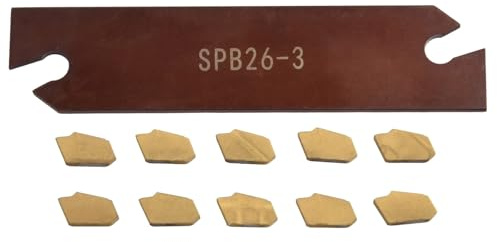 Kit de herramientas de corte de ranurado de torno, herramienta de ranurado de cuchillas, inserto de torno, soporte de herramientas de separación de ranura