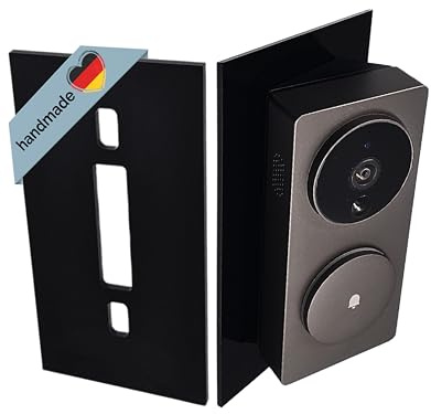 LazerlichtCraft | Acrylglas Blende Klingelschild für Aqara Video-Türklingel G4 und G410