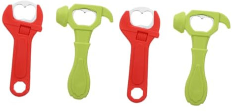 TOPPERFUN 2sets 2pcs Lovely Hammer Bottle Opener Creative Beer Opener for Parties Home and Bars Adorable and Design Essential Gadget 2pcs*2