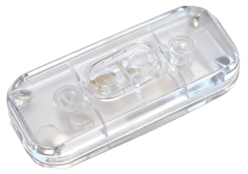Powice Interruptor intermedio con protección de tierra, 250 V 6 A, interruptor de cable para cable de alimentación de 2 y 3 hilos, interruptor de cable para pequeños electrodomésticos y luces