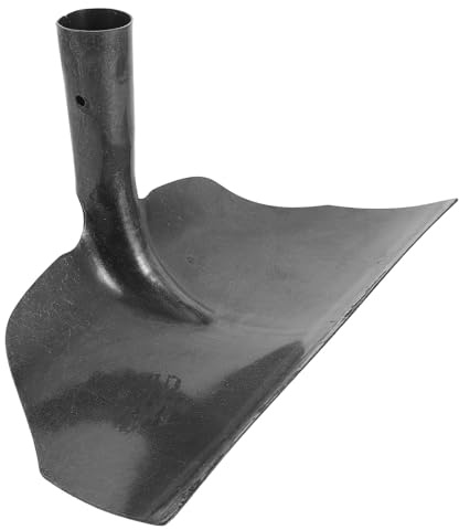Beavorty Robuster Manganstahl Mistrechen 30cm Metallische Geflügel und Pferdestallschaufel für Stallreinigung und Kuhmistbeseitigung