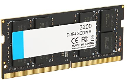 SUNGOOYUE Kit de 32GB DDR4 SODIMM 3200 MHz RAM, PC4 25600 CL22 sin Búfer, No ECC 1,2 V 260 Pines, con Compatibilidad con Versiones Anteriores, para Actualización de Memoria de (32GB)